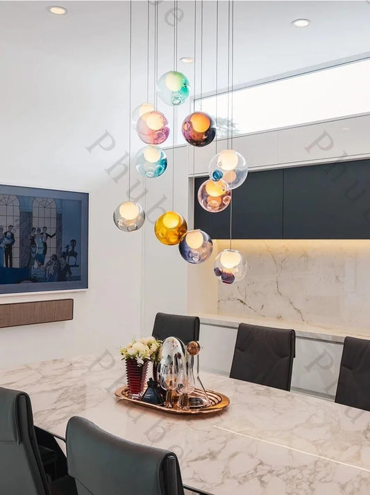 Big Chandelier Light LED Pendant Lamp