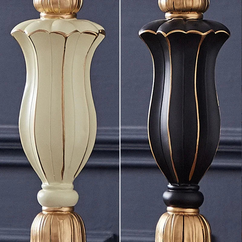 Multiple color options of the Traditional Elegant Fabric Shade Desk Lamp displaying its versatility as an elegant fabric shade lamp.
