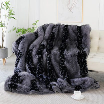 Luxury Soft & Fluffy Faux Fur Versatile Blanket