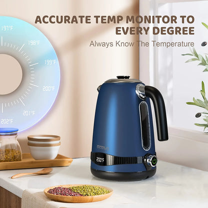 1.8QT Blue Electric Tea Kettle