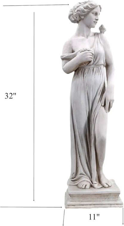 Outdoor 32" Nymph Sculpture Garden Statue~ Gods of Greek Mythology