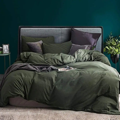 King Size Ultra Soft Cotton Duvet Cover Set