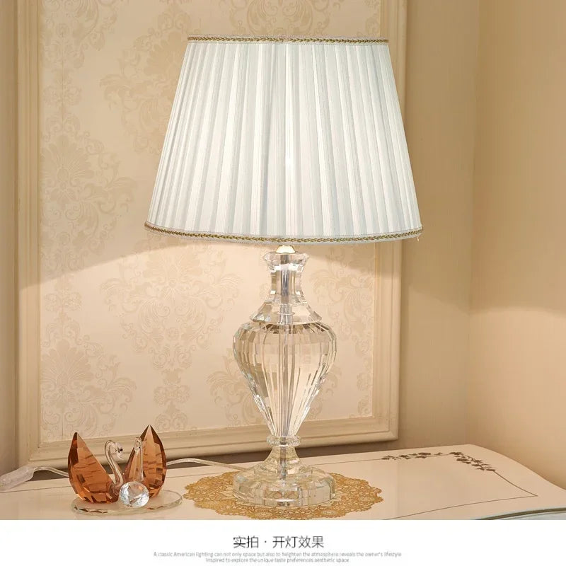 Modern Luxury Crystal Table Lamp