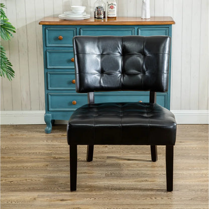  The Essena Tufted Back Oversized Accent Chair 