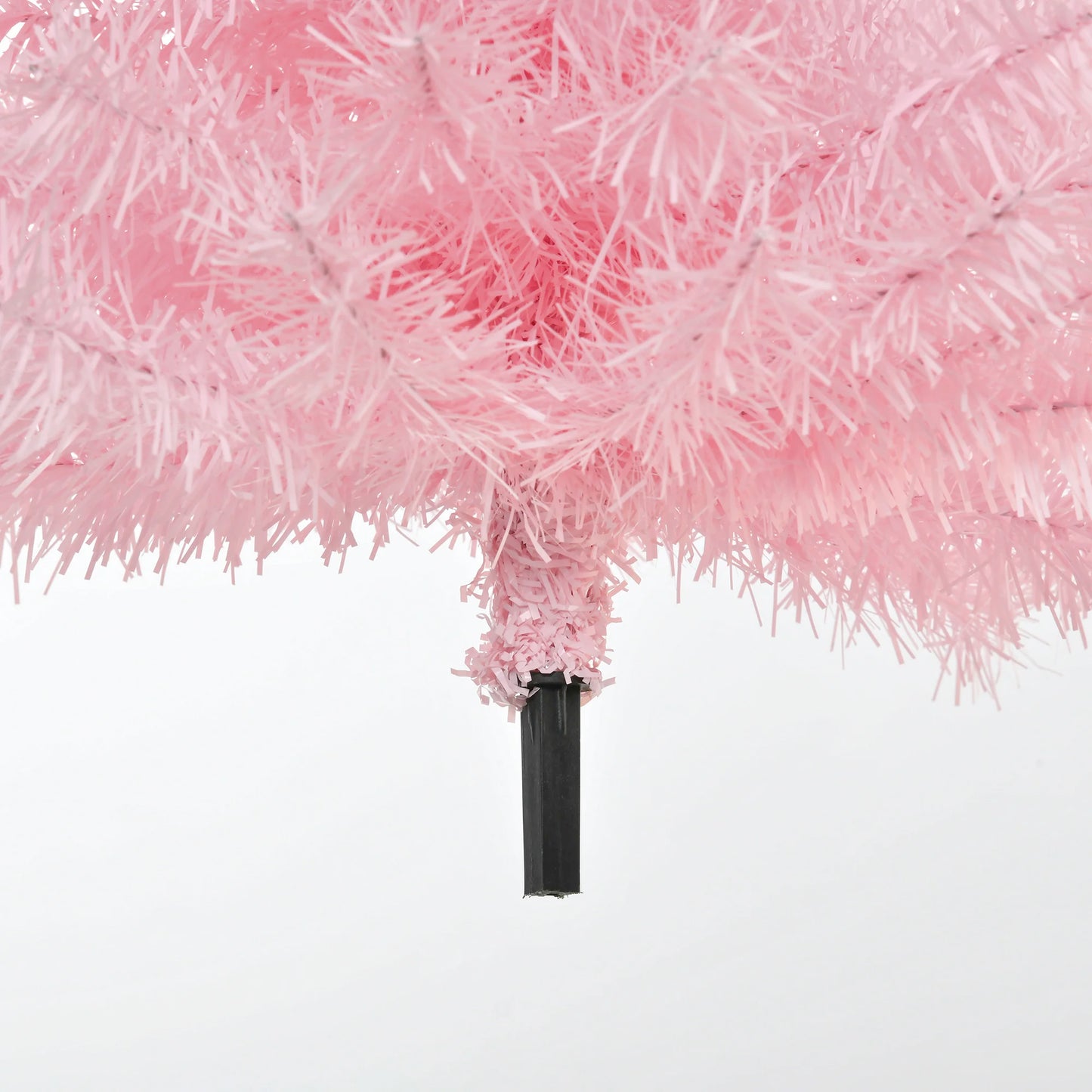 Beautiful 7ft "Pink" Realistic Slim Holiday Tree