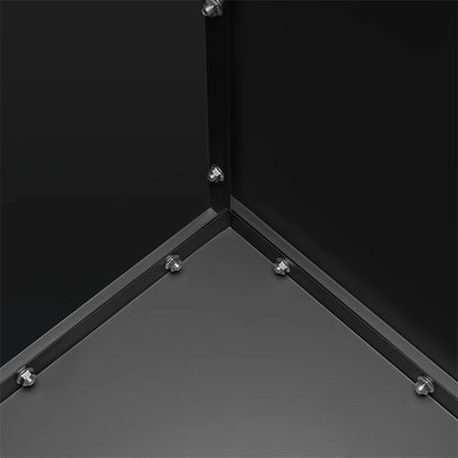 20in/24in Black Square Indoor/Outdoor Planting Box