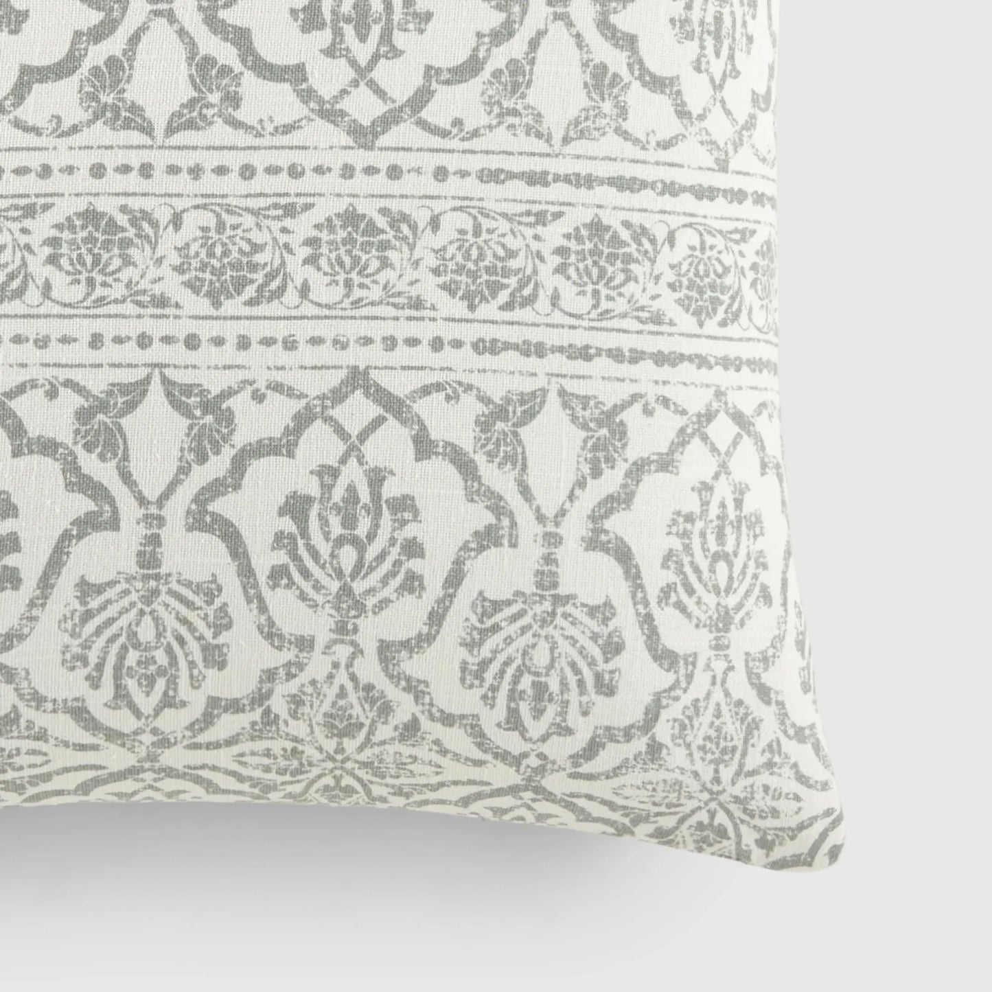 Elegant Decorative Throw Pillow in Artic Antique Floral Pattern