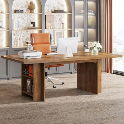 Simple & Practial Large Modern Executive Desk/Dining Table