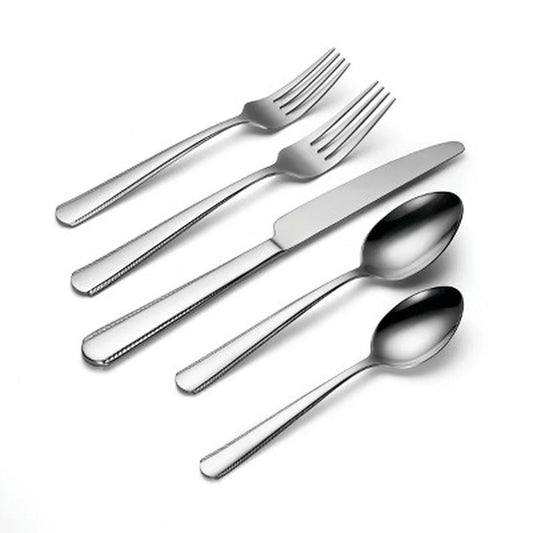 Stainless Steel 42-Piece Flatware Set w/a Mirror Finish