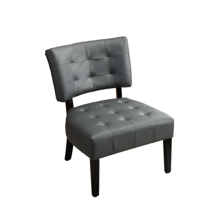  The Essena Tufted Back Oversized Accent Chair 
