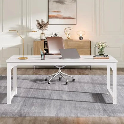 Stylish & Spacious Large Computer Desk for Home Office