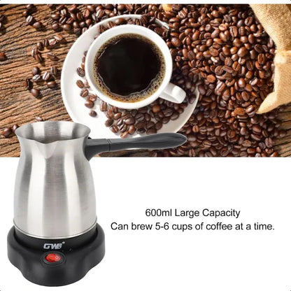 Electric Greek/Turkish 5-Cup Coffee Maker