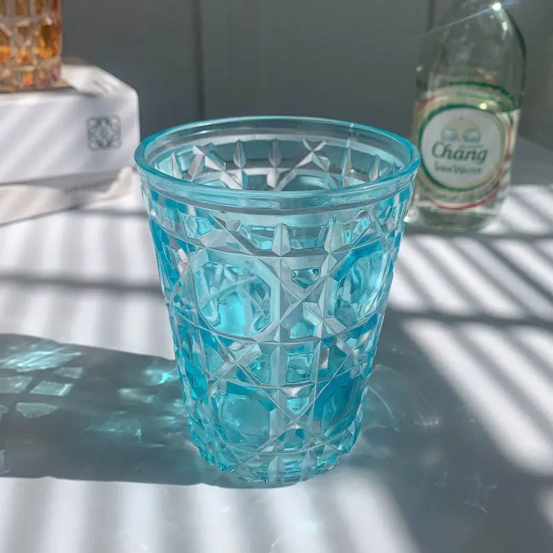 Graceful Hand-Carved 6-Piece Cut-Crystal Tumblers Set designed for durability and stylish beverage enjoyment.