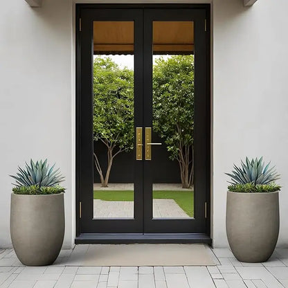 Weathered Concrete Indoor & Outdoor Planter w/Drainage