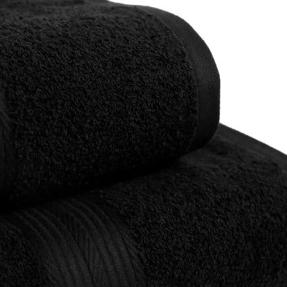 Royal Blue towels in the Luxury 6-Piece Cotton Bath Towel Set, giving a stylish touch to your washroom. Luxury cotton towel set.