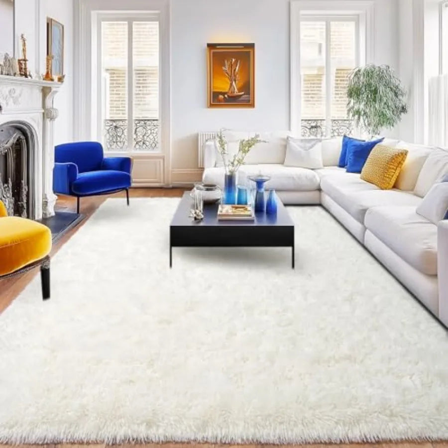 Ultra Soft & Fluffy 8' x 10' Shag Area Rug