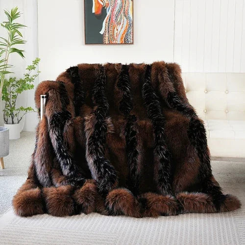 Luxury Soft & Fluffy Faux Fur Versatile Blanket