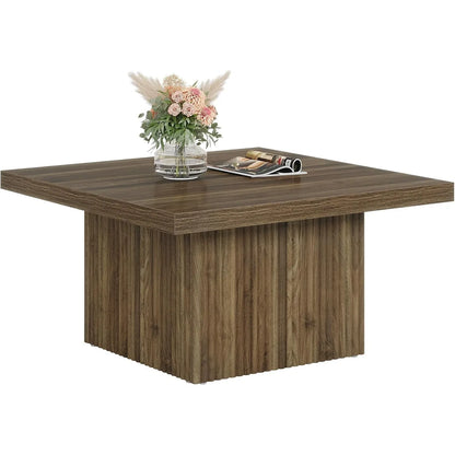 Elegant Mid-Century Modern Square Coffee Table