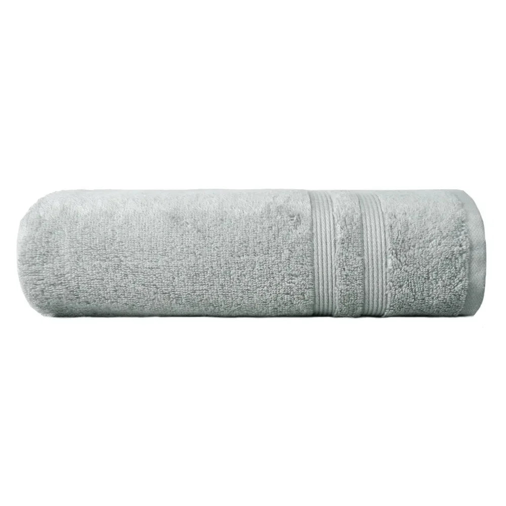 Soft Silver Quick Dry Cotton Bath Towel