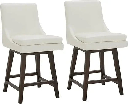Modern & Stylish Counter Height Swivel Counter Stools/ Set of 2
