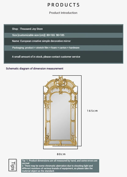 Luxurious European Creative Style Decorative Mirror