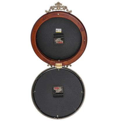Double Sided Vintage Wall Clock