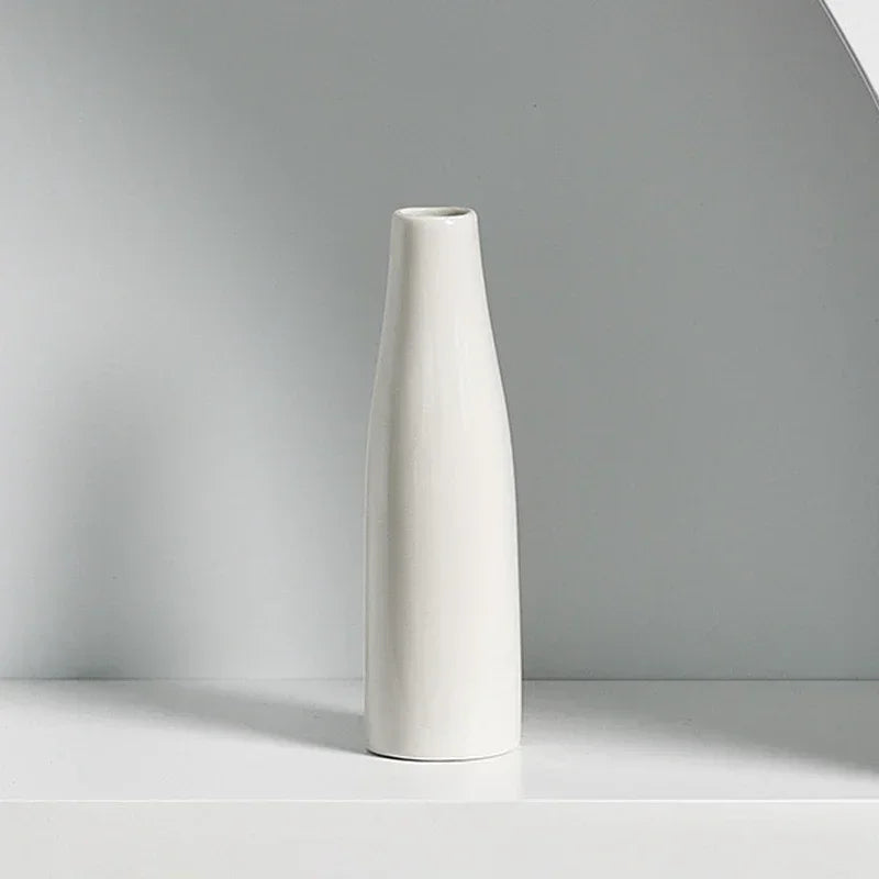 Small Ceramic Nordic Style Flower Bud Vase