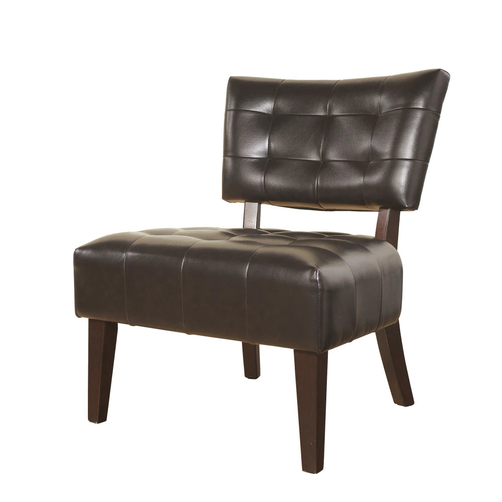  The Essena Tufted Back Oversized Accent Chair 