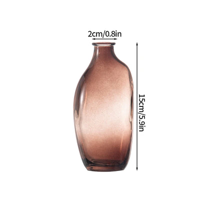 Retro Glass Flower Vase~Available in Three Captivating Colorways