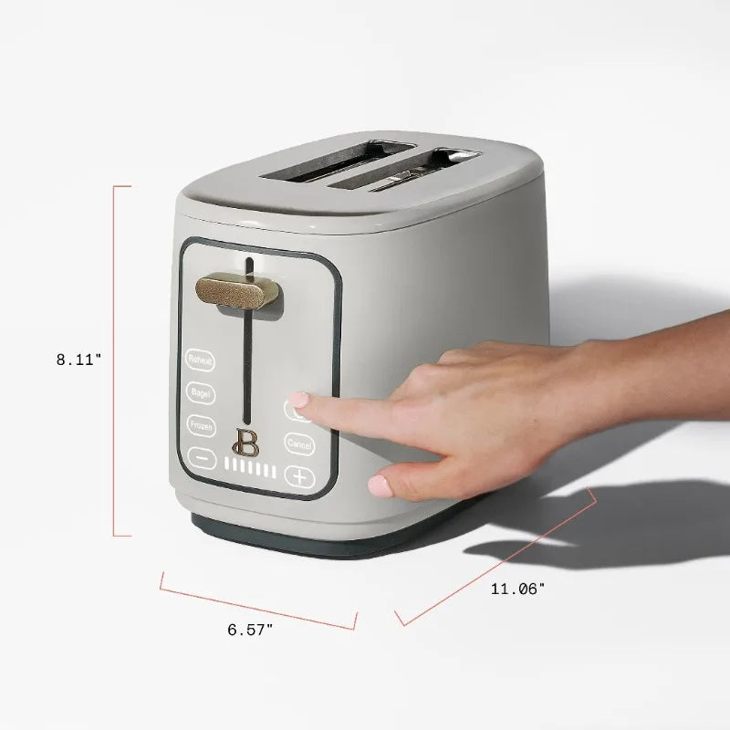 The Beautiful 2-Slice Toaster w/ Touch-Activated Display