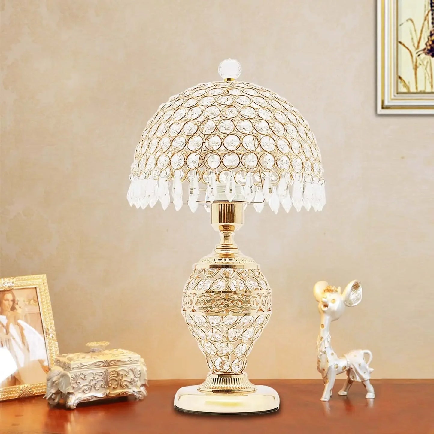 Modern & Simple Crystal Table Lamp