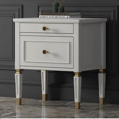 European Style Queen/King Platform w/Crafted Headboard 