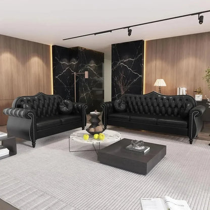 Modern Morocco 2-Piece Upholstered Sofa Set