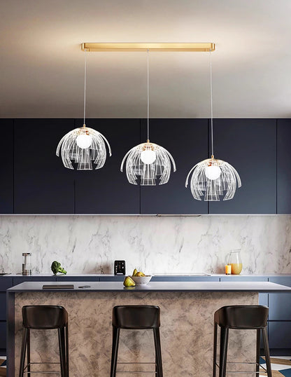 Modern 3-Head/7-Head Pendant Light Chandelier