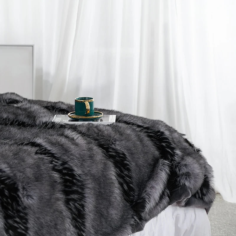 Luxury Soft & Fluffy Faux Fur Versatile Blanket