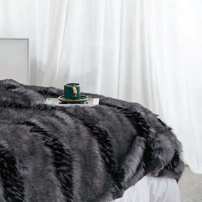Luxury Soft & Fluffy Faux Fur Versatile Blanket