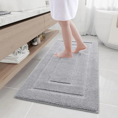 Soft Shaggy Microfiber Bath Rug
