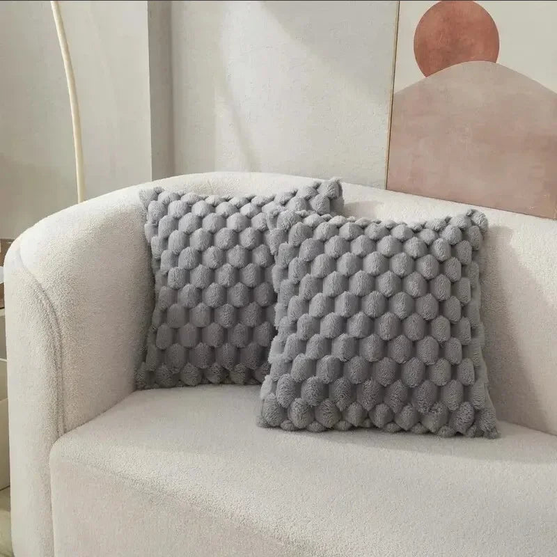 Decorative Soft Plush Pillow Covers 
