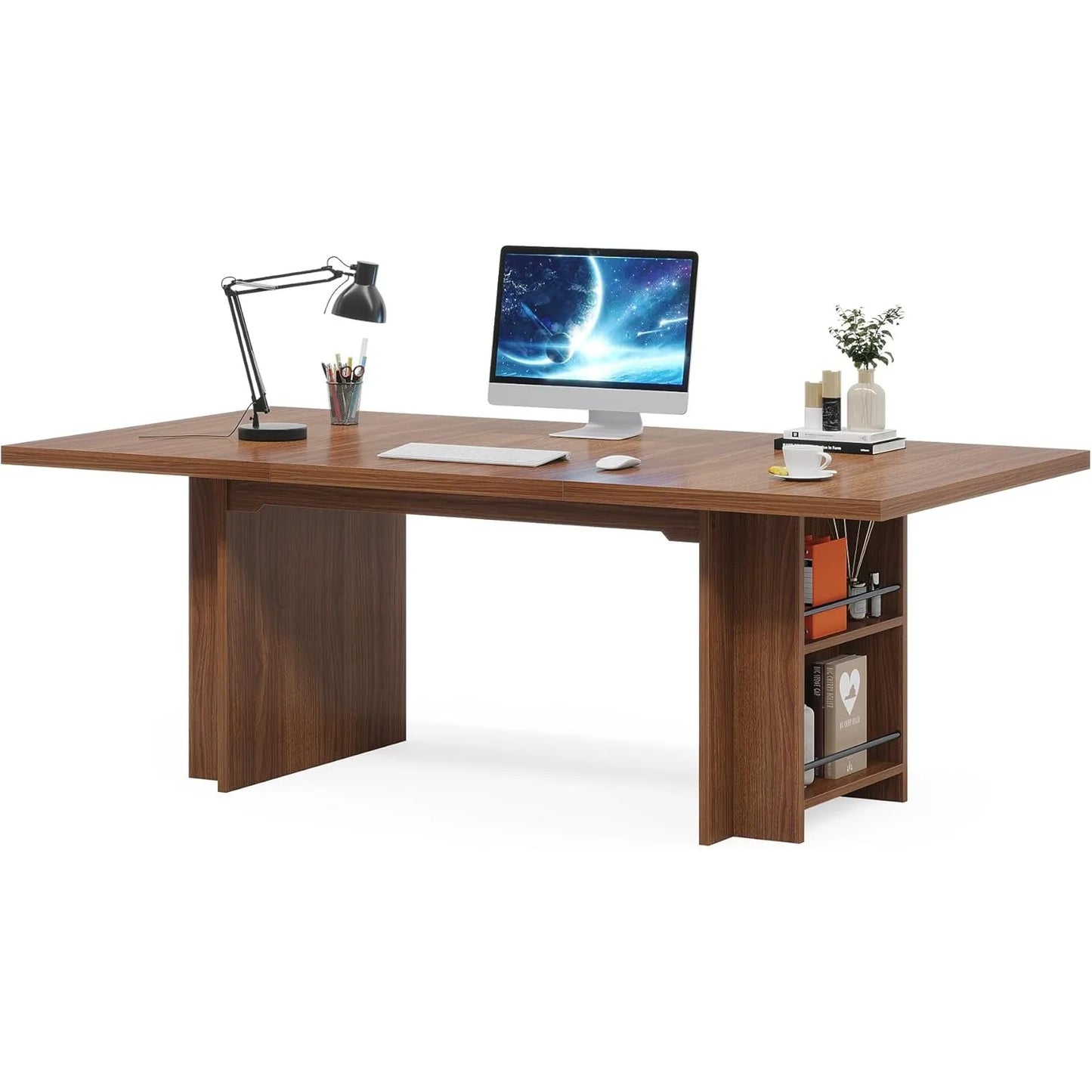 Simple & Practial Large Modern Executive Desk/Dining Table