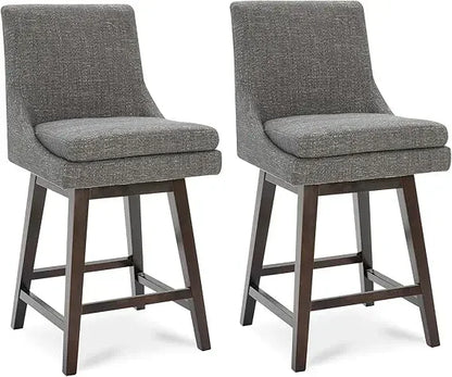 Modern & Stylish Counter Height Swivel Counter Stools/ Set of 2