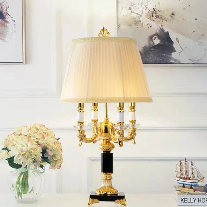 High Quality Modern Table/Floor Lamp~Black/White Lampshade