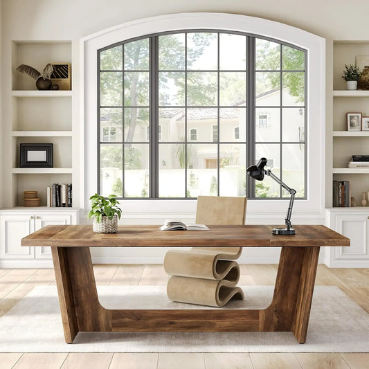 Simple Industrial Style Computer Desk/Workstation