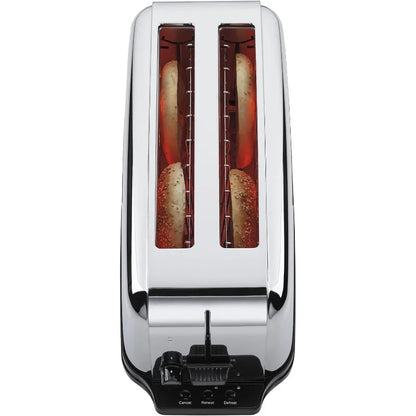 Commercial 4-Slice Extra Long Slot Pop-up Toaster   Light Duty Pop-Up Toaster, 120V, 5-15 Phase Plug