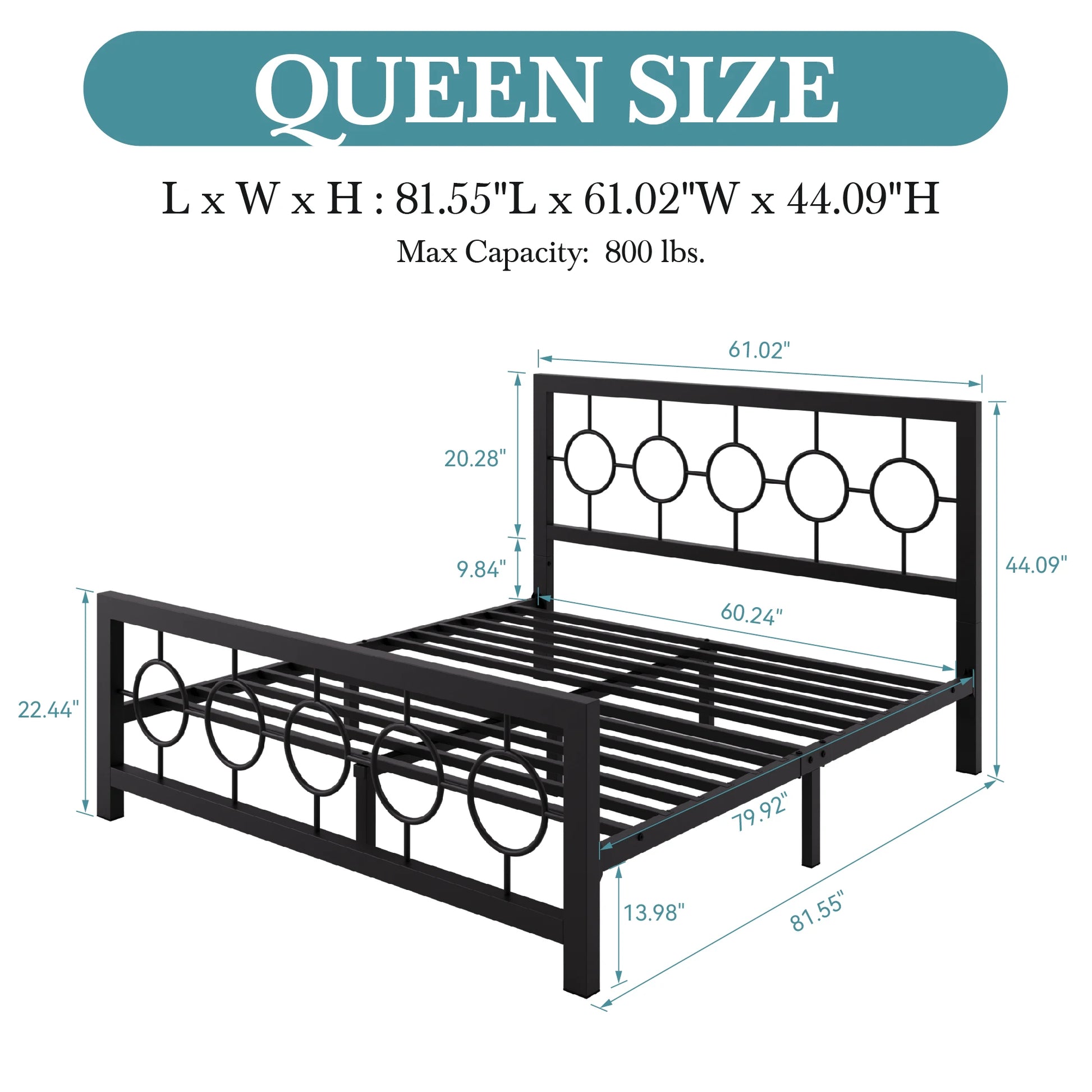 Assembly process of the Vintage Modern Bed Frame, demonstrating quick setup with all included tools for an easy build.