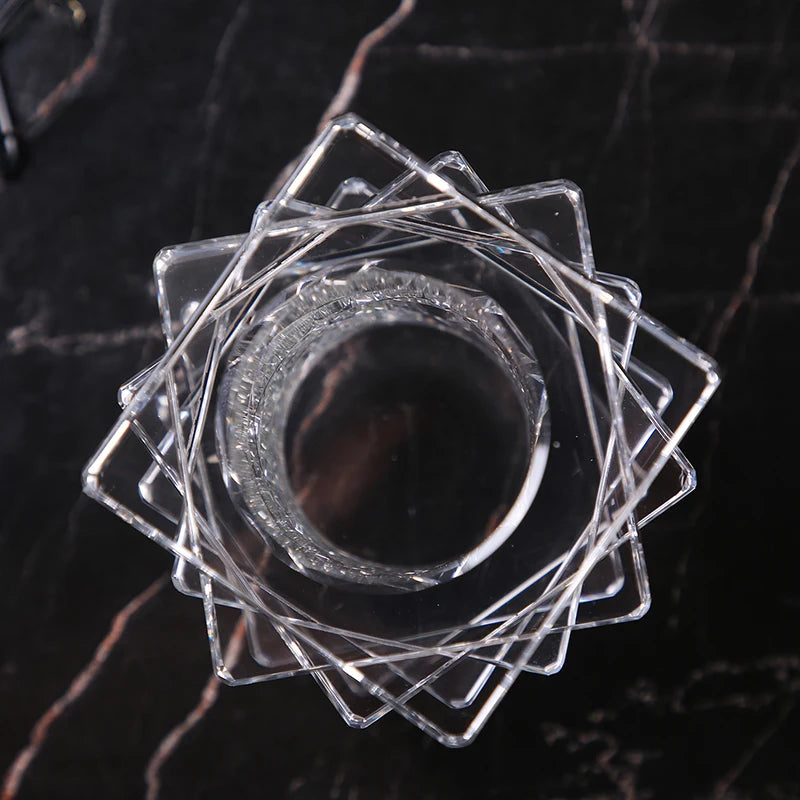Luxurious Modern Nordic Style Crystal Vase for Living Room