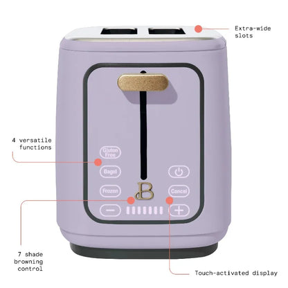 The Beautiful 2-Slice Toaster w/ Touch-Activated Display