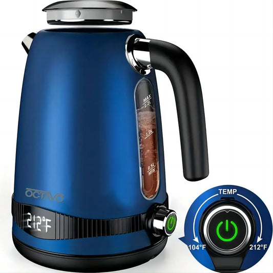 1.8QT Blue Electric Tea Kettle