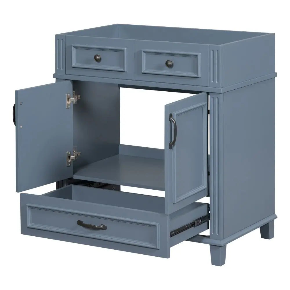 Independent Bathroom Vanity with Resin Sink