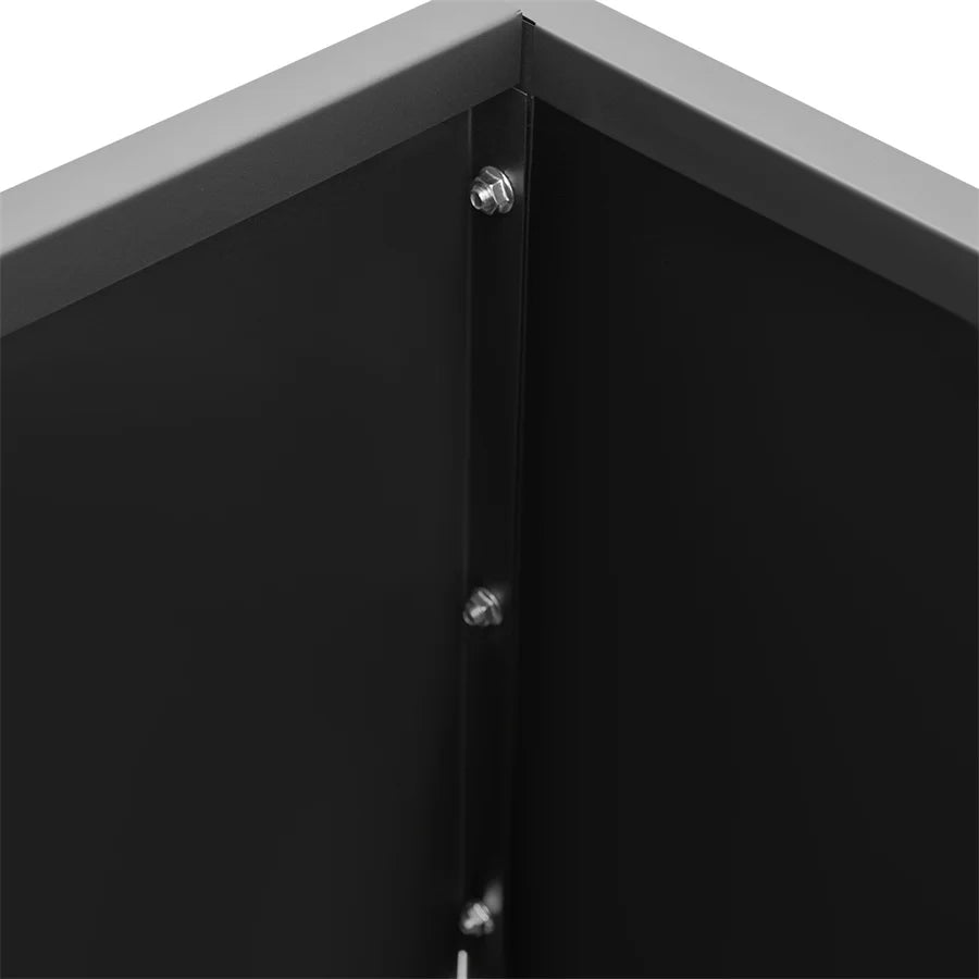 20in/24in Black Square Indoor/Outdoor Planting Box