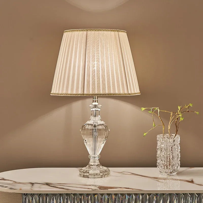 Modern Luxury Crystal Table Lamp